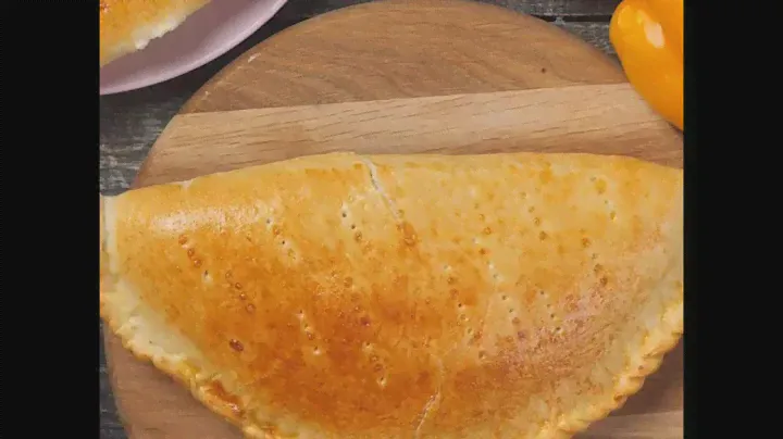 Пицца кальцоне с мясом | Рецепт кальцоне