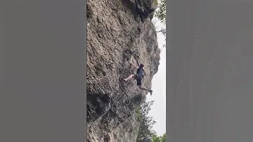 Скалы Осетии, Петя первая 8а ✅